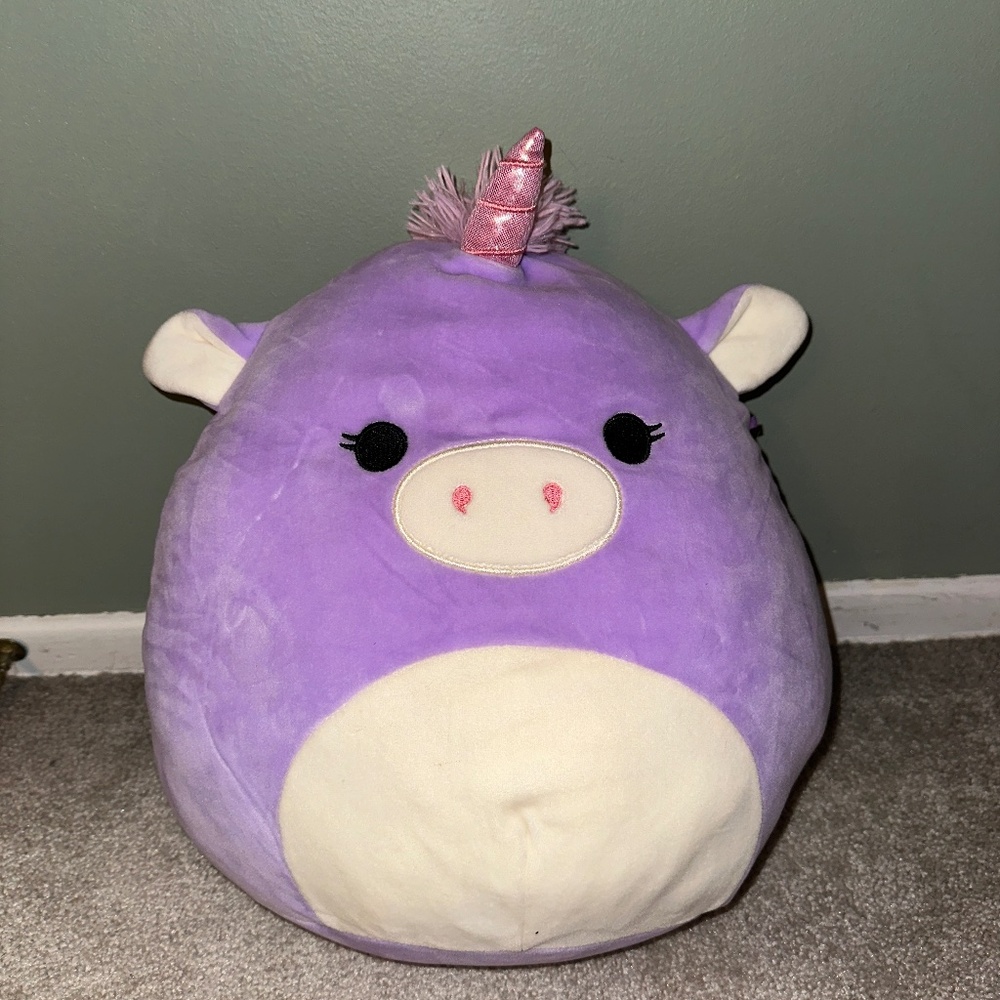 Astrid the Purple Unicorn Squishmallow